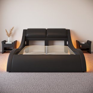 Ztozz Bed Platform Wave Wayfair